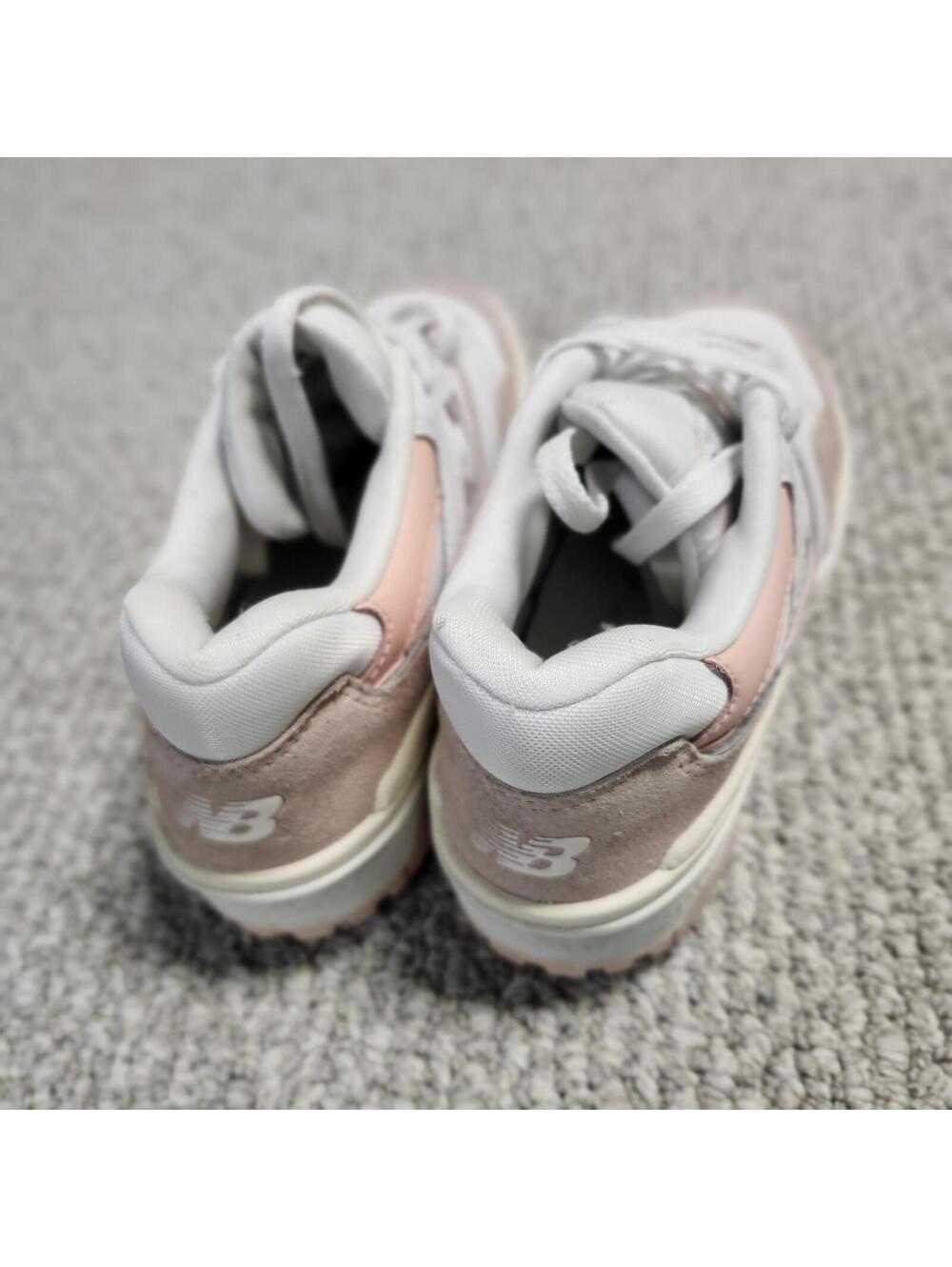 New Balance 550 White and Pink Women's Sneakers Size 6 Lace Up - Picture 6 of 14